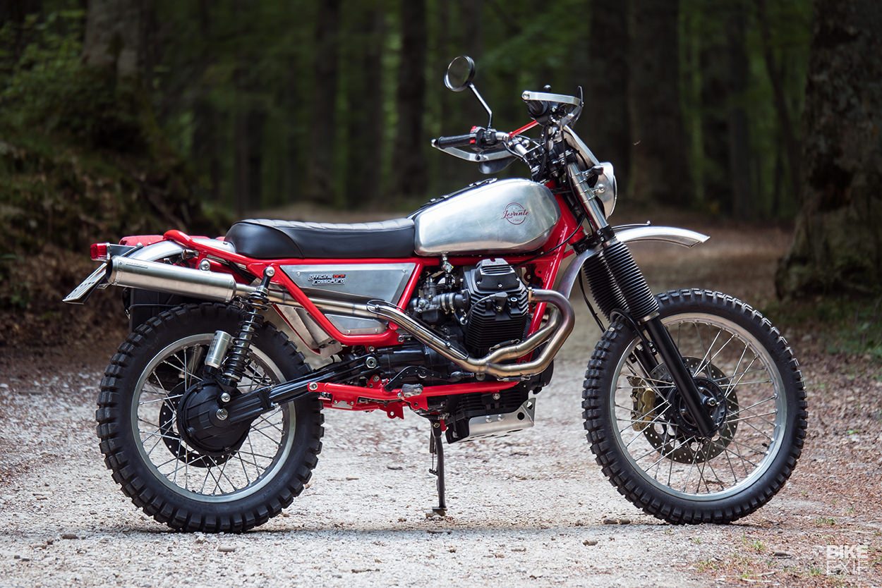 Officine Rossopuro's Guzzi NTX