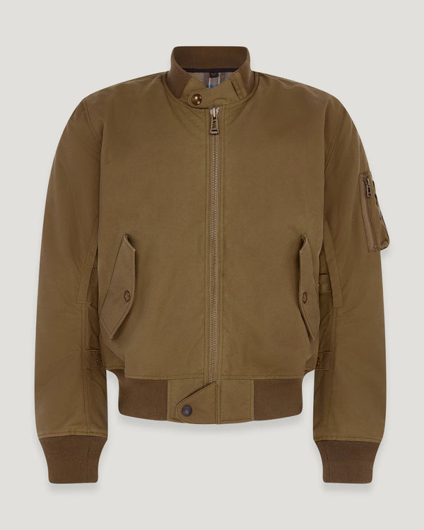 Belstaff Brecon Bomber Jacket - Olive