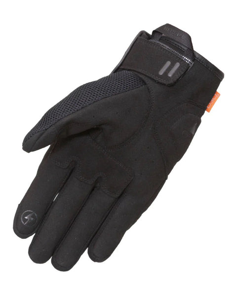 Merlin Barrett Mesh Gloves - Black studio image