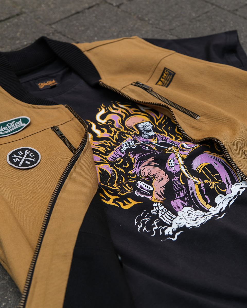 BSMC Speed Demon T-Shirt - Black stylised flatlay image