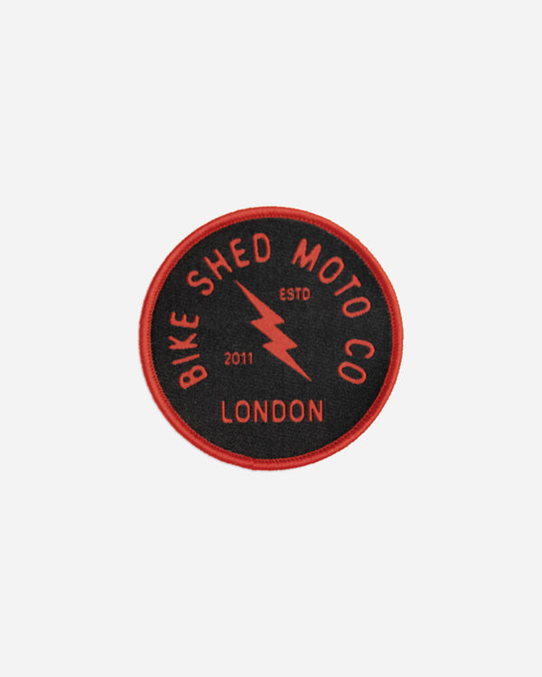 BSMC Lightning Patch - Black/Red