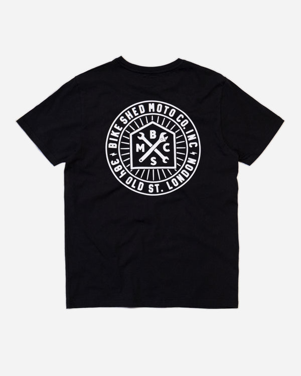BSMC London Roundel T-Shirt - Washed Black