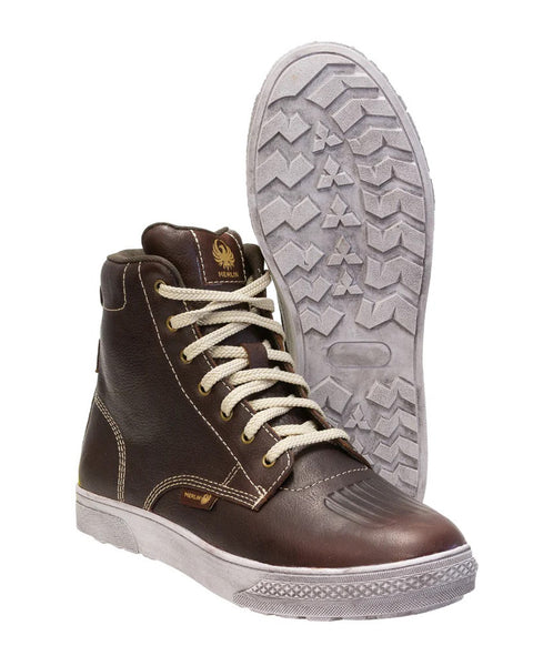 Merlin Stretton D3O Boots - Brown studio image