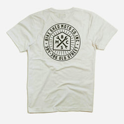 BSMC Retail T-shirts BSMC 384/386 Roundel T Shirt - Vintage White
