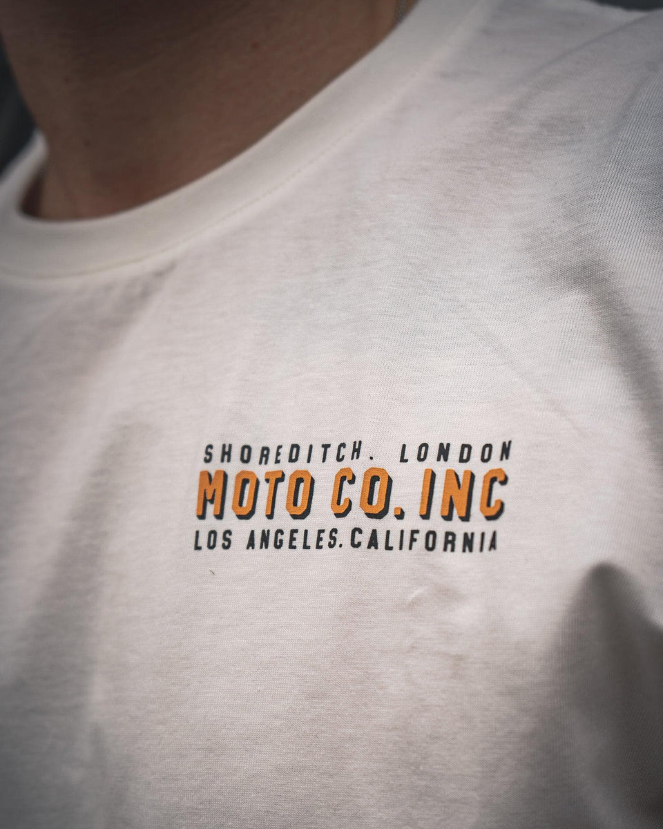 BSMC Billboard Logo Graphic T-Shirt - Off White