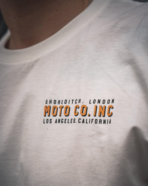 BSMC Billboard Logo Graphic T-Shirt - Off White