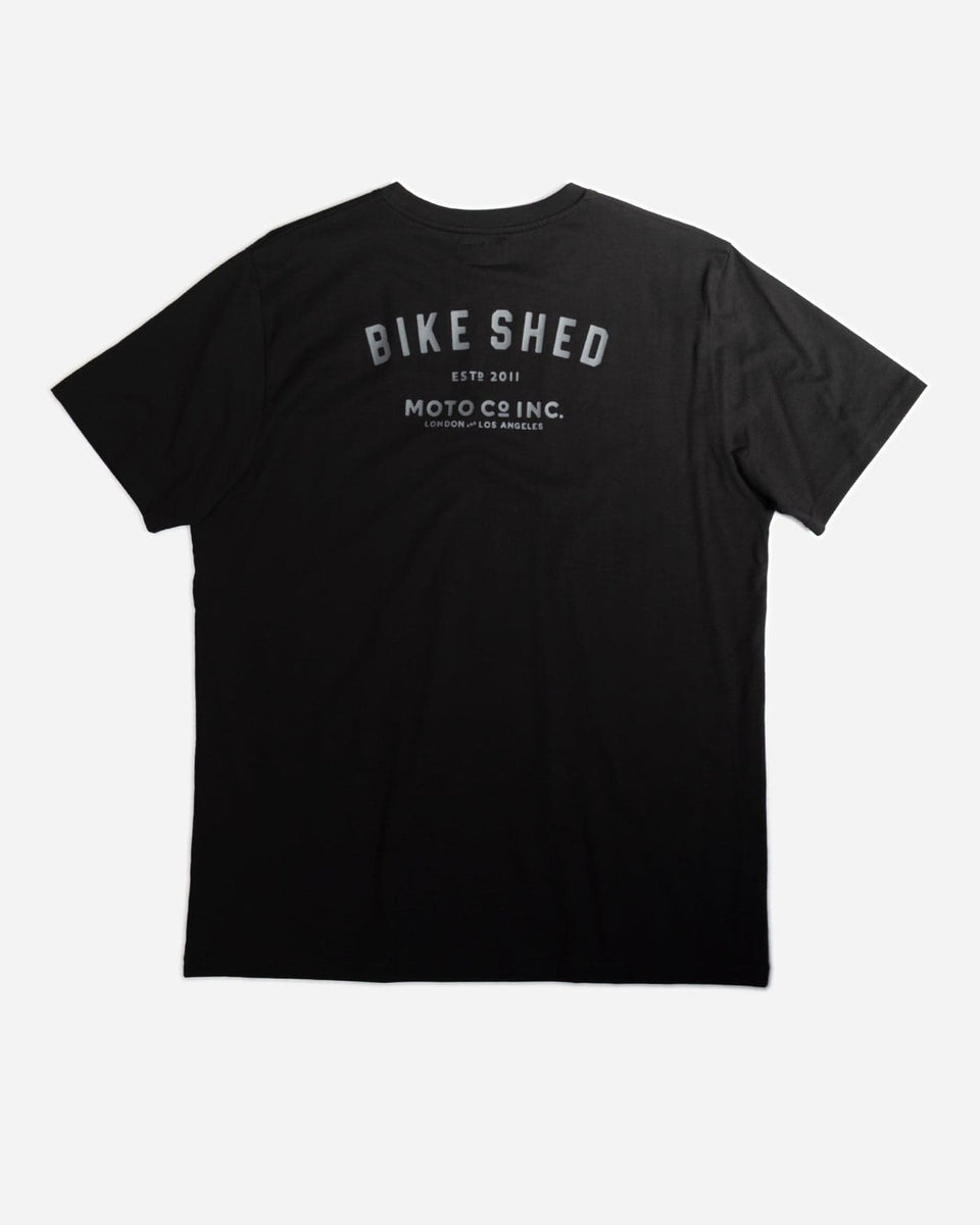 BMW Boxer Motorcycle ESTD. Graphic T-Shirt - Black