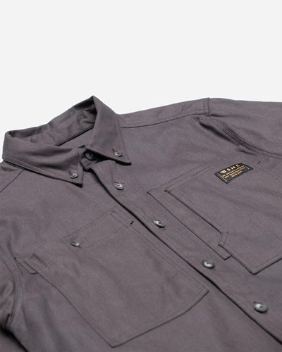 BSMC Canvas Utility Shirt - Grey