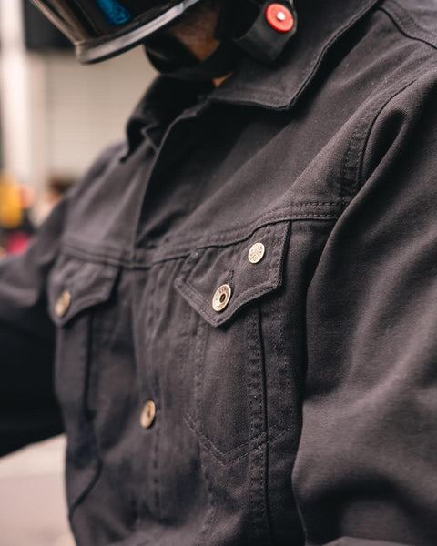 BSMC Denim Motorcycle Jacket - Cordura Black