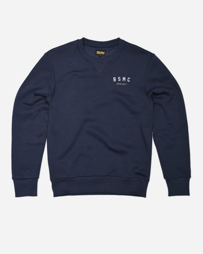 BSMC ESTD. Embroidered Sweatshirt - Navy