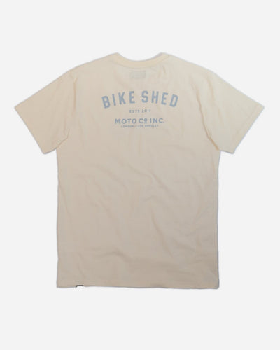 BSMC Guzzi ESTD. T-Shirt - Cream