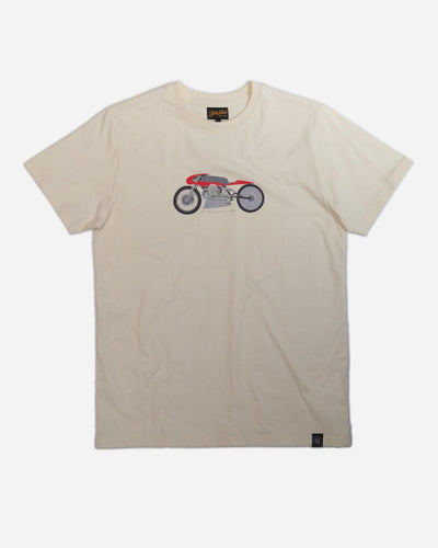 BSMC Guzzi ESTD. T-Shirt - Cream