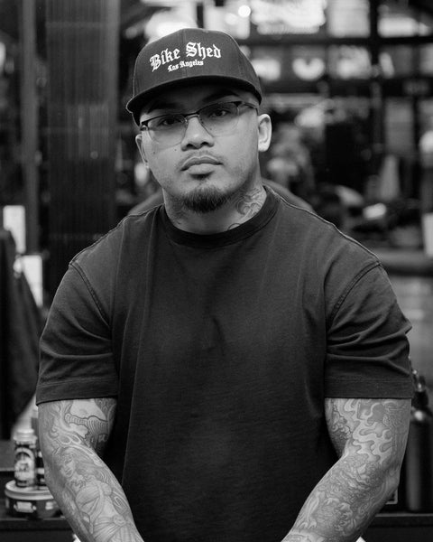 BSMC Los Angeles Snapback Motorcycle Cap - Black