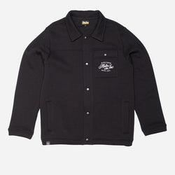 BSMC Retail Jackets BSMC Moto Co Brushback Overshirt - Black