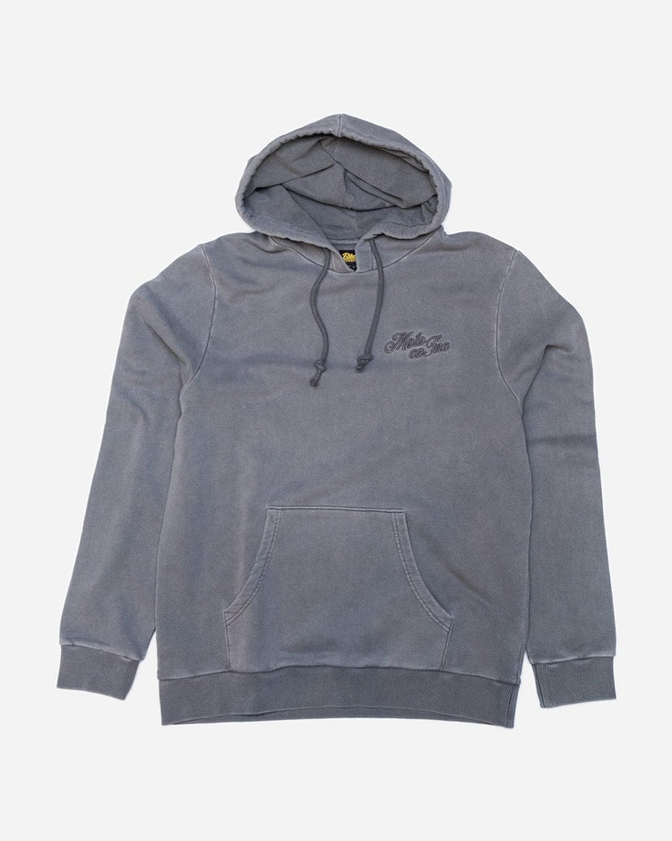 BSMC Retail Hoodie BSMC Moto Co Overhead Hoodie - Washed Grey