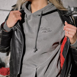 BSMC Retail Hoodie BSMC Moto Co Overhead Hoodie - Washed Grey