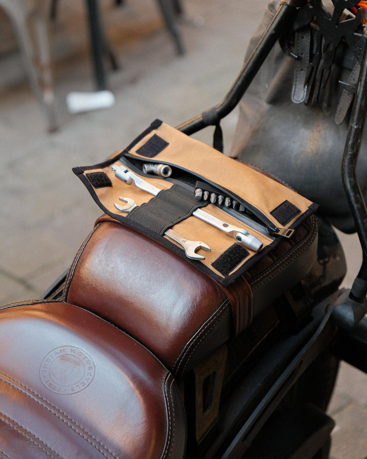 BSMC Retail Accessories BSMC Riders Tool Pouch - Waxed Tan