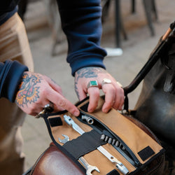 BSMC Retail Accessories BSMC Riders Tool Pouch - Waxed Tan