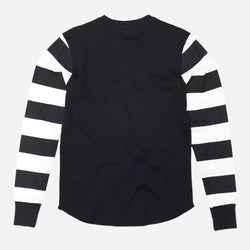 BSMC Retail Long Sleeves BSMC Rocker Long Sleeve Waffle - Black/Cream