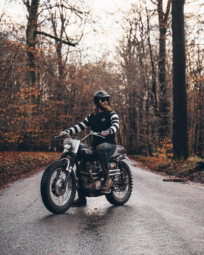 BSMC Rocker Long Sleeve Waffle - Black/Cream