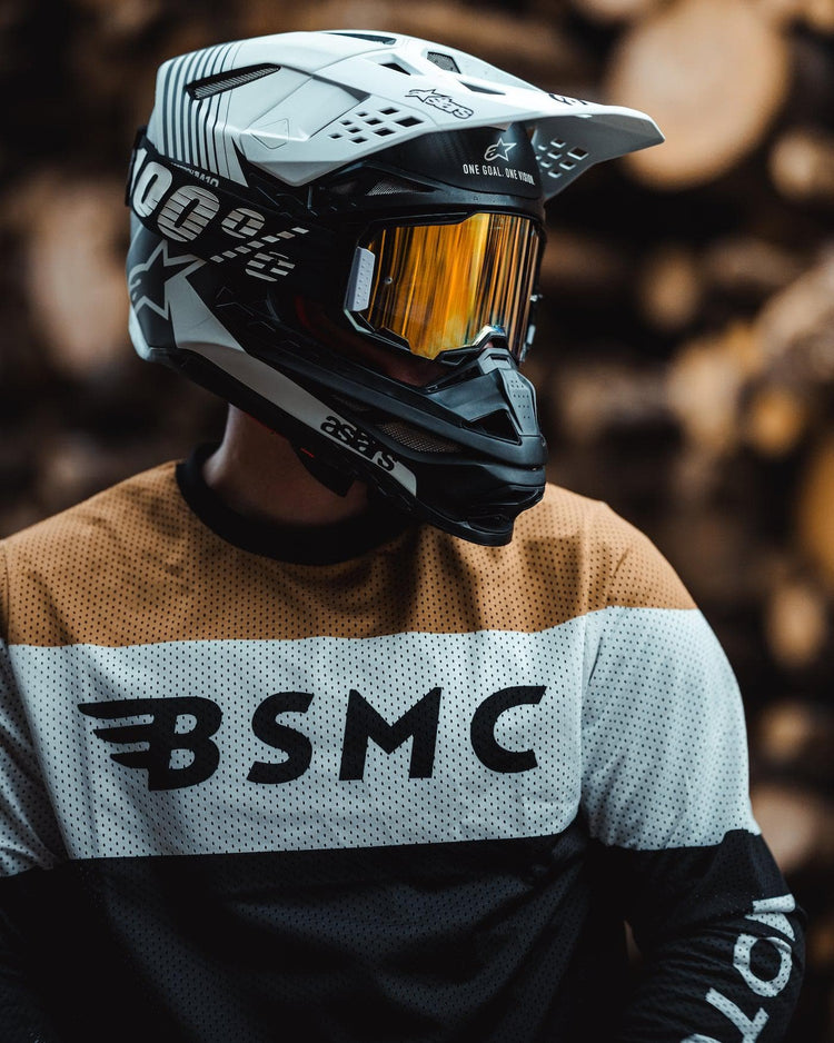 BSMC Retail Long Sleeves BSMC Wing Race Jersey - Gold