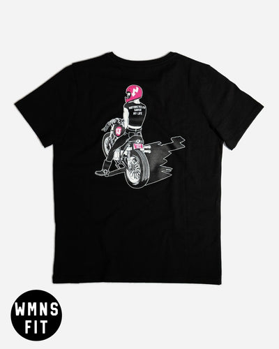 BSMC Women's FKU 4LL T-Shirt - Black