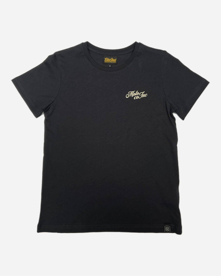 BSMC Retail T-shirts BSMC Women's Shoreditch T Shirt - Asphalt/Ecru