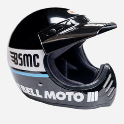 BSMC Retail Collaborations BSMC x Bell Moto-3 Helmet Black