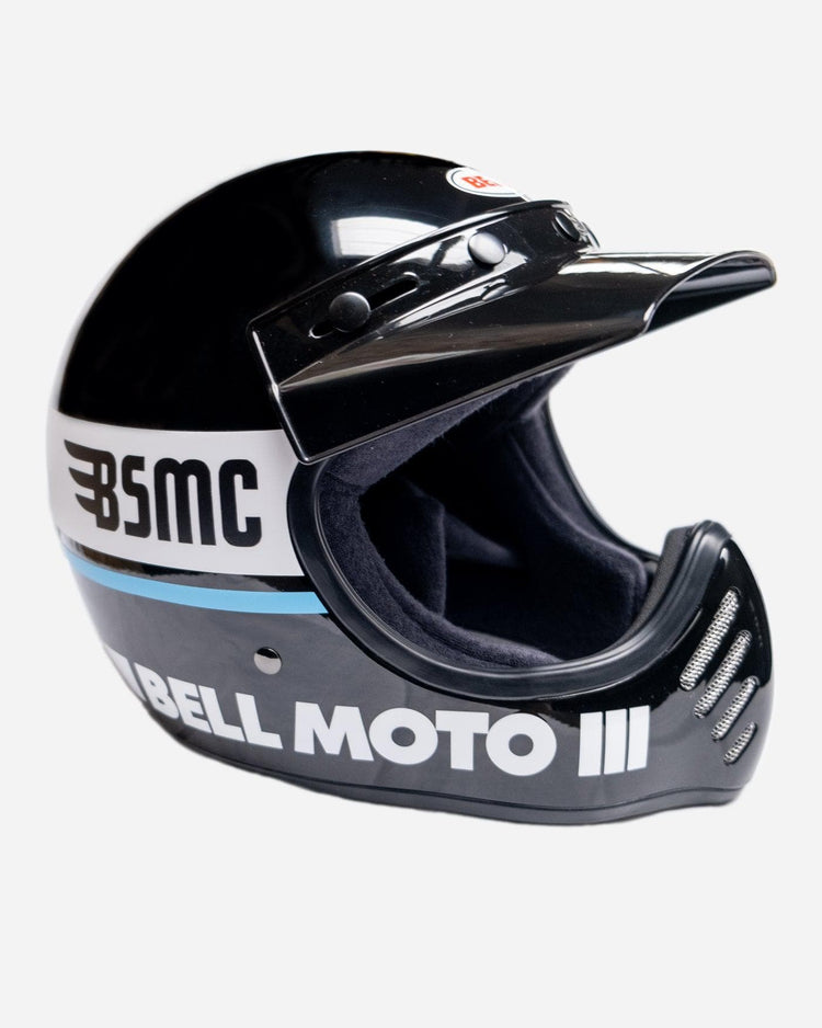 BSMC Retail Collaborations BSMC x Bell Moto-3 Helmet Black