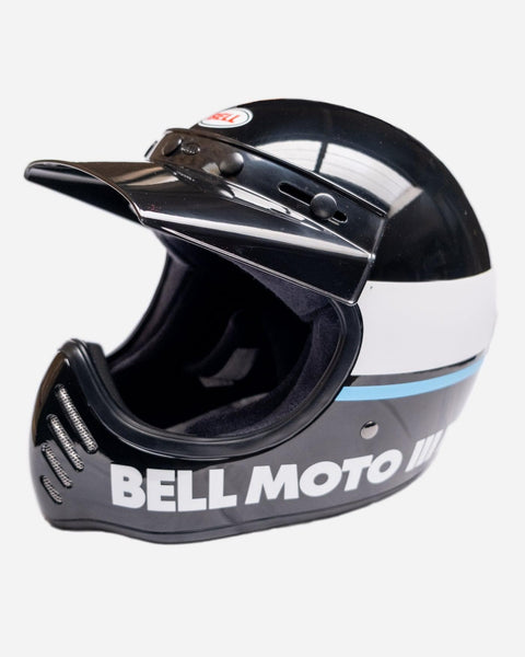 BSMC Retail Collaborations BSMC x Bell Moto-3 Motorcycle Helmet Black
