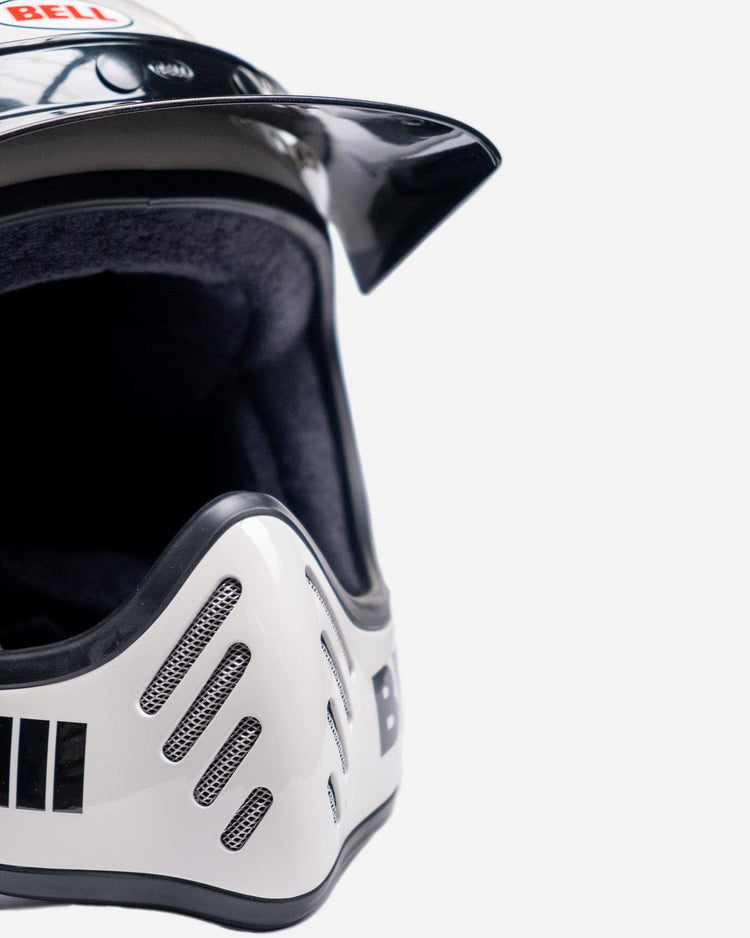 BSMC Retail Helmets BSMC x Bell Moto-3 Helmet White