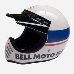 BSMC Retail Helmets BSMC x Bell Moto-3 Helmet White