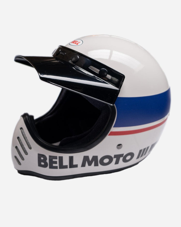 BSMC Retail Helmets BSMC x Bell Moto-3 Helmet White