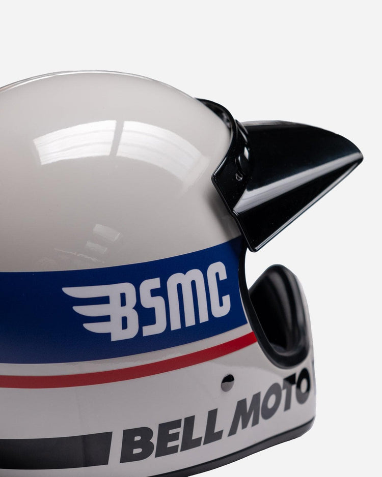 BSMC Retail Helmets BSMC x Bell Moto-3 Helmet White