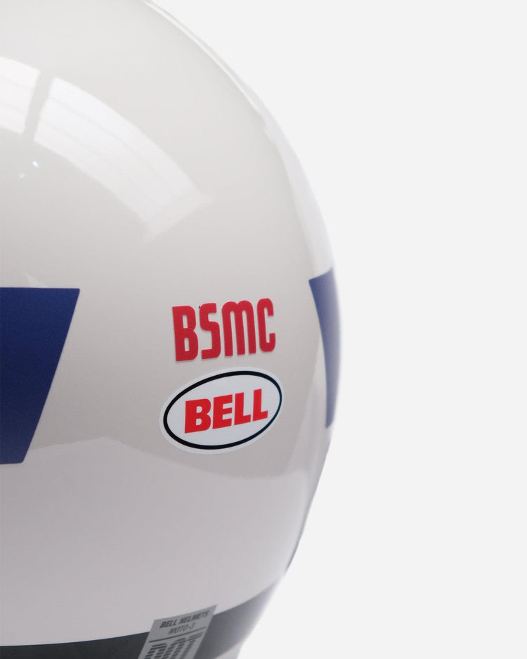 BSMC Retail Helmets BSMC x Bell Moto-3 Helmet White