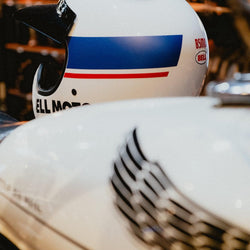 BSMC Retail Helmets BSMC x Bell Moto 3 Helmet White