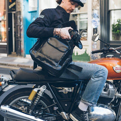 Bike Shed Motorcycle Club BSMC x Royal Enfield Messenger Bag