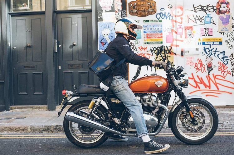 Bike Shed Motorcycle Club BSMC x Royal Enfield Messenger Bag