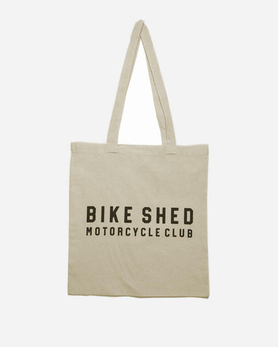 BSMC BRICK LOGO TOTE BAG - NATURAL