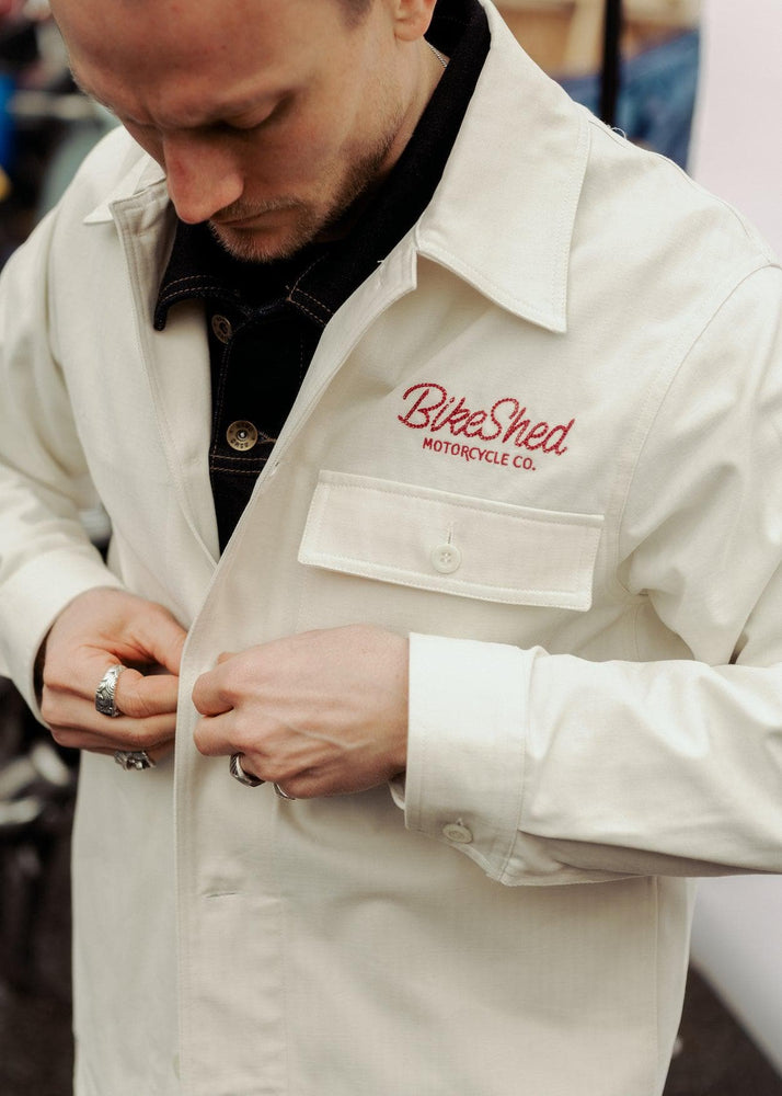 BSMC Retail Jackets BSMC Chain Chore Jacket - Ecru