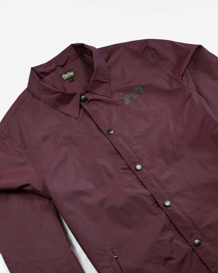 BSMC Retail Jackets BSMC Company Coach Jacket - Burgundy