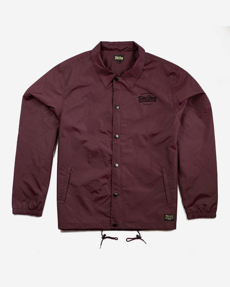 BSMC Retail Jackets BSMC Company Coach Jacket - Burgundy