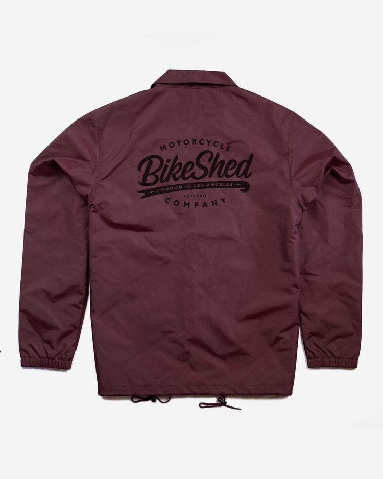 BSMC Retail Jackets BSMC Company Coach Jacket - Burgundy