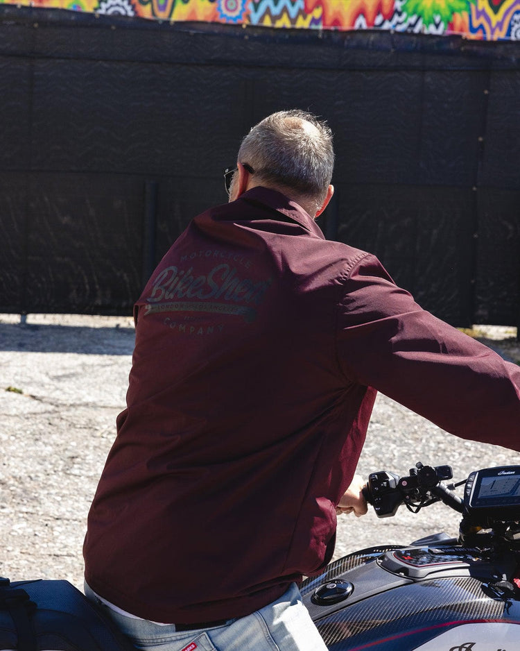 BSMC Retail Jackets BSMC Company Coach Jacket - Burgundy