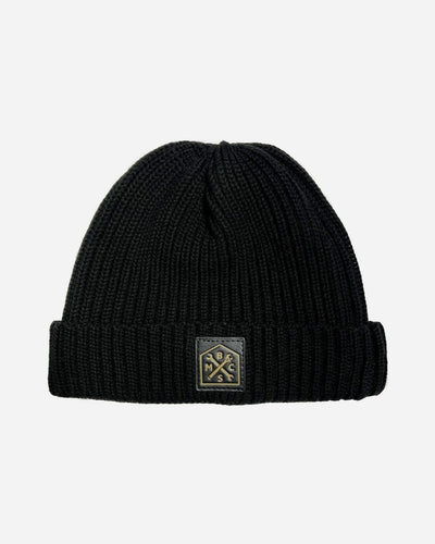 BSMC Crest Knit Beanie - Black