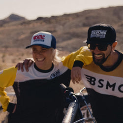 BSMC Retail Long Sleeves BSMC DT Race Jersey - YELLOW/WHITE/BLACK