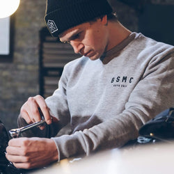 BSMC Retail Sweatshirts BSMC ESTD. Sweatshirt - Grey Marl