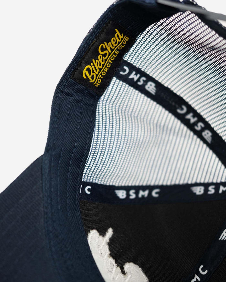 BSMC Retail BSMC Accessories BSMC Garage Cap - Navy/White