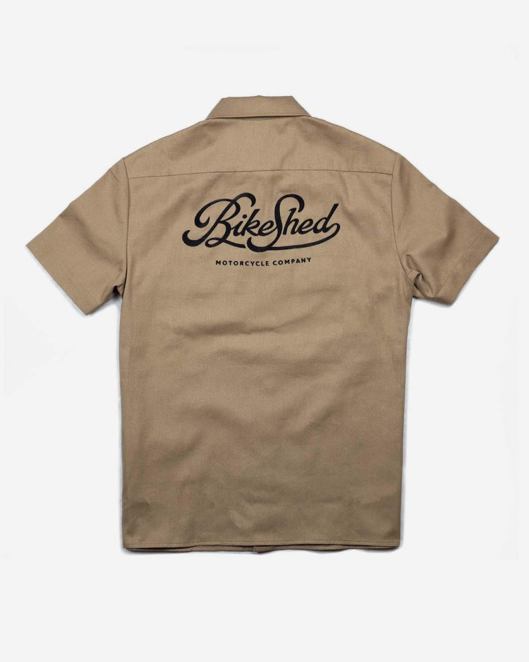 BSMC Retail BSMC Clothing BSMC Garage Shirt - Tan/Black