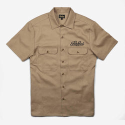 BSMC Retail BSMC Clothing BSMC Garage Shirt - Tan/Black